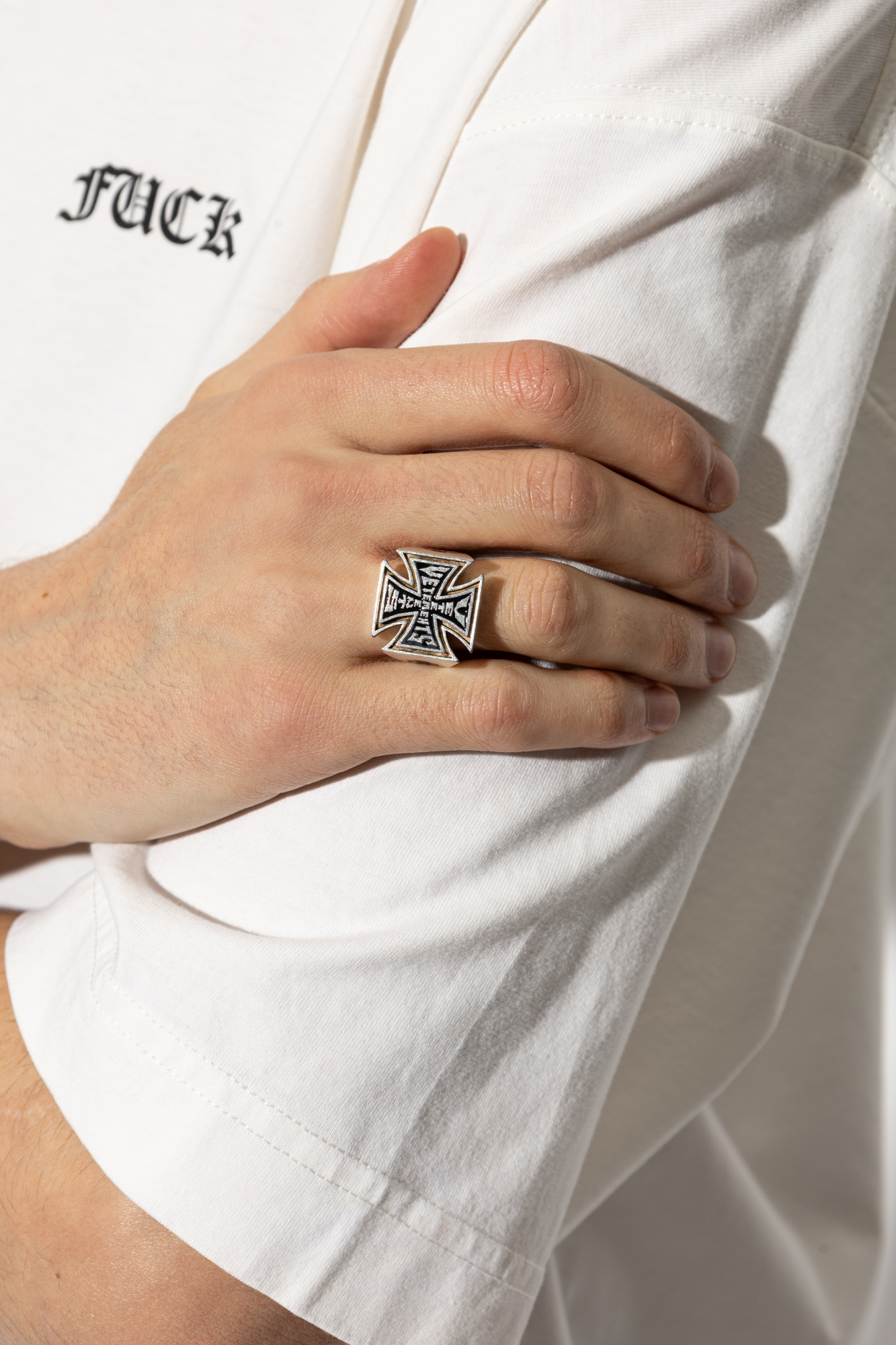 VETEMENTS Logo ring | Men's | Vitkac